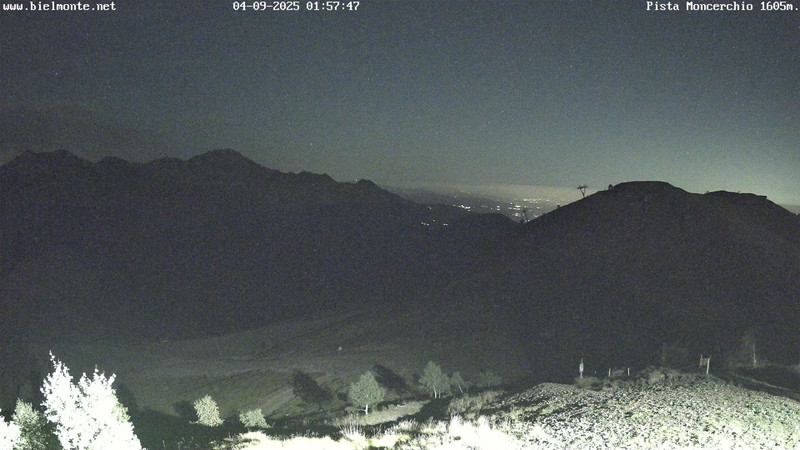 time-lapse frame, Bielmonte Monte Marca est webcam