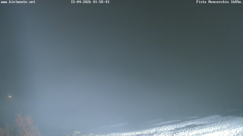 time-lapse frame, Bielmonte Monte Marca est webcam