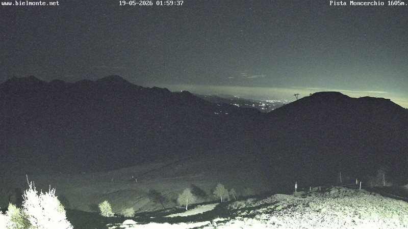 time-lapse frame, Bielmonte Monte Marca est webcam