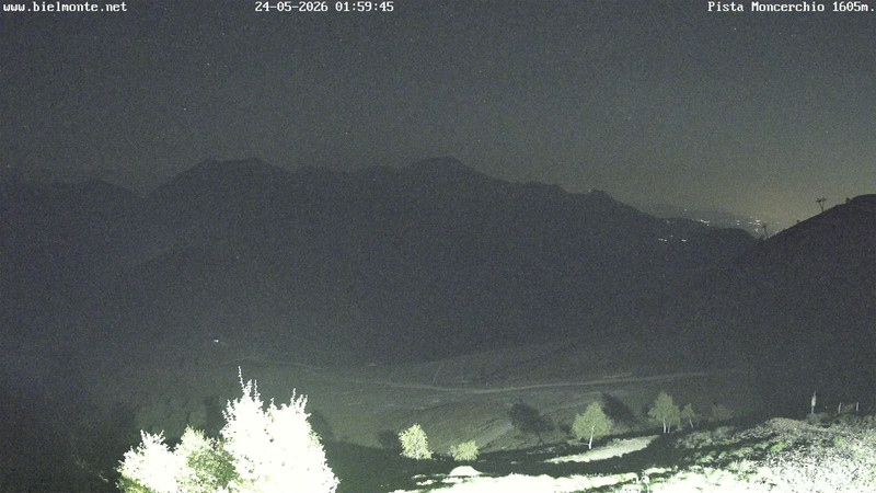 time-lapse frame, Bielmonte Monte Marca est webcam