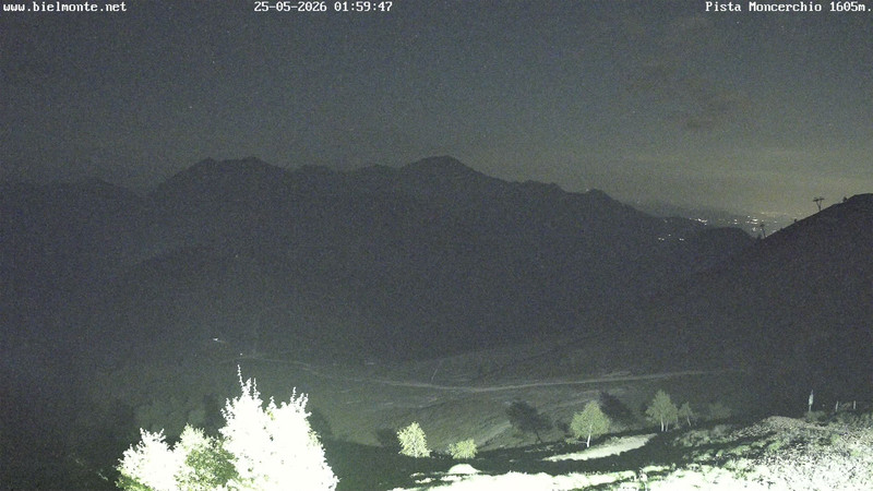 time-lapse frame, Bielmonte Monte Marca est webcam
