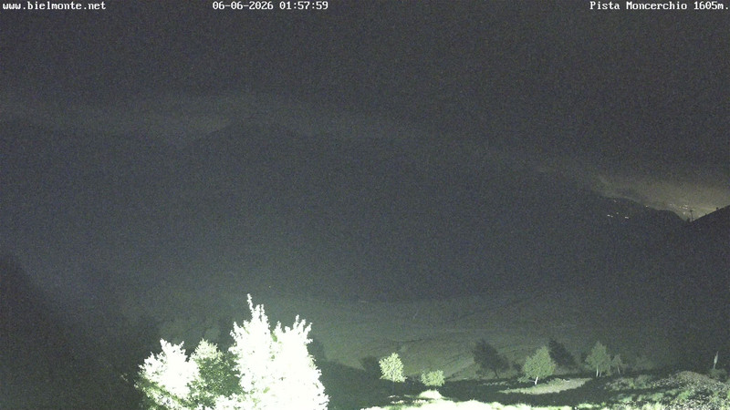 time-lapse frame, Bielmonte Monte Marca est webcam