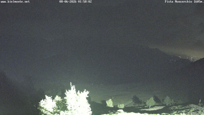 time-lapse frame, Bielmonte Monte Marca est webcam