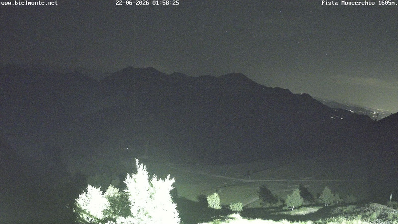 time-lapse frame, Bielmonte Monte Marca est webcam