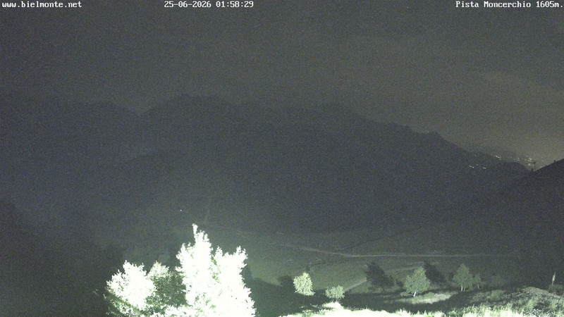 time-lapse frame, Bielmonte Monte Marca est webcam