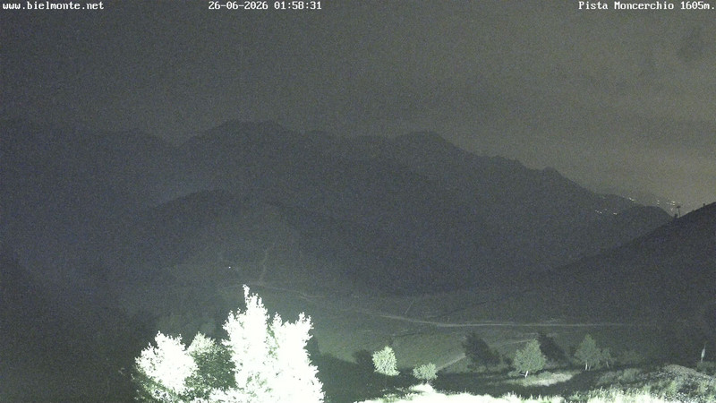 time-lapse frame, Bielmonte Monte Marca est webcam