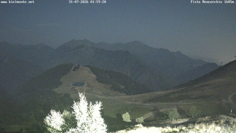 time-lapse frame, Bielmonte Monte Marca est webcam