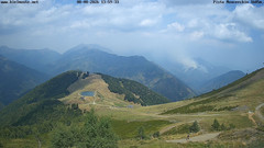 view from Bielmonte Monte Marca est on 2026-08-08