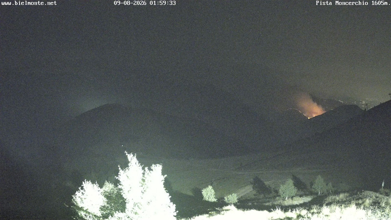 time-lapse frame, Bielmonte Monte Marca est webcam
