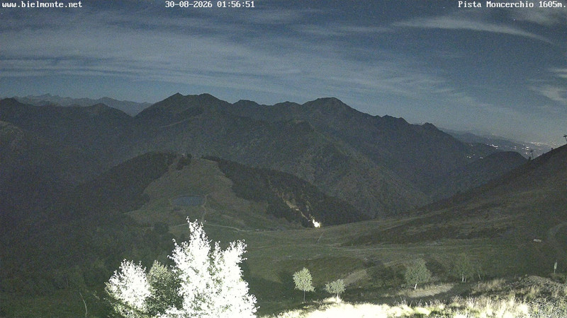 time-lapse frame, Bielmonte Monte Marca est webcam