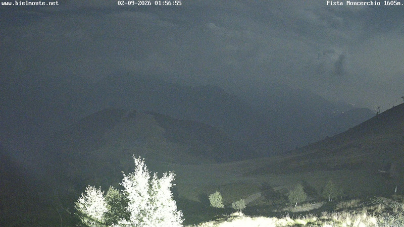 time-lapse frame, Bielmonte Monte Marca est webcam