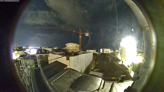 time-lapse frame, Oss. Met. di Gabicce Mare Puntamento Nord webcam
