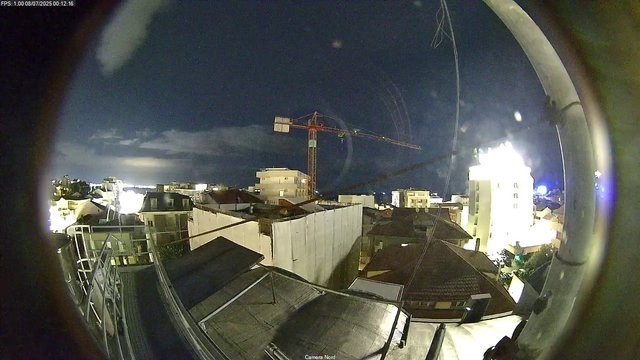 time-lapse frame, Oss. Met. di Gabicce Mare Puntamento Nord webcam