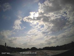 view from University Place Apartments - East Weather on 2025-07-06
