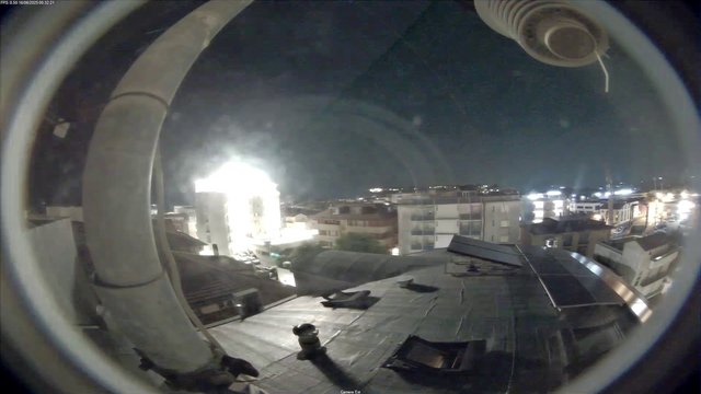 time-lapse frame, Oss. Met. di Gabicce Mare Puntamento Est webcam