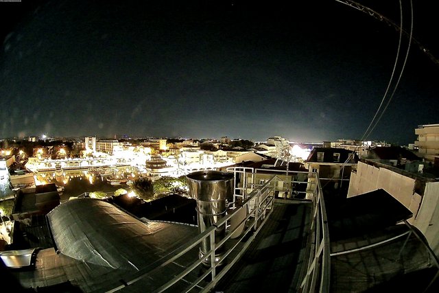 time-lapse frame, Oss. Met. di Gabicce Mare Puntamento Est webcam