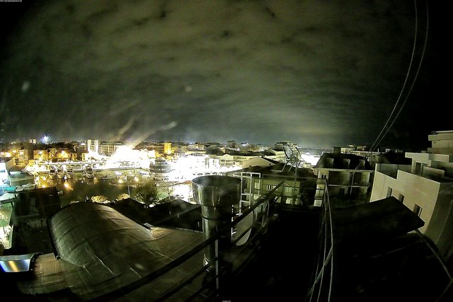 time-lapse frame, Oss. Met. di Gabicce Mare Puntamento Est webcam