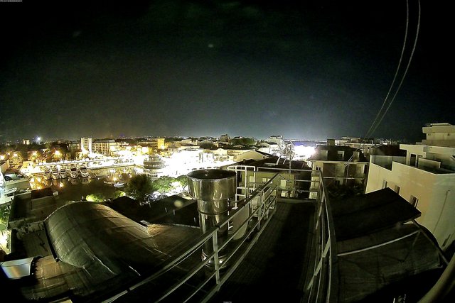 time-lapse frame, Oss. Met. di Gabicce Mare Puntamento Est webcam