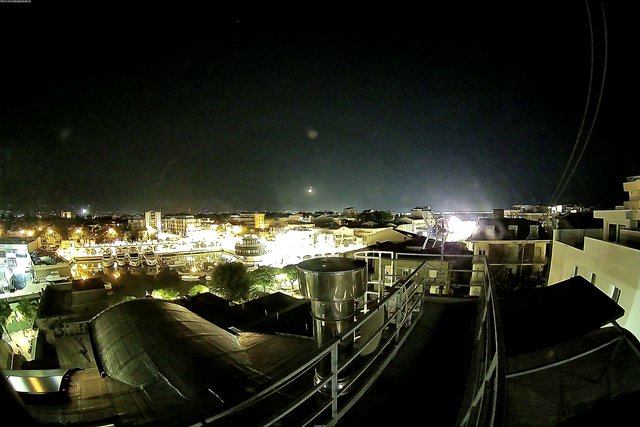 time-lapse frame, Oss. Met. di Gabicce Mare Puntamento Est webcam
