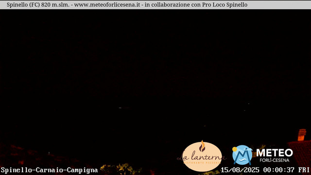 time-lapse frame, Spinello webcam