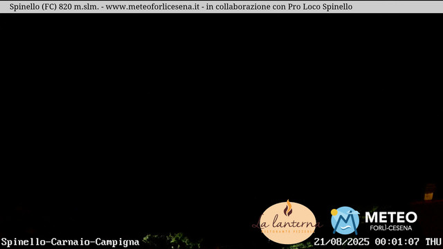 time-lapse frame, Spinello webcam