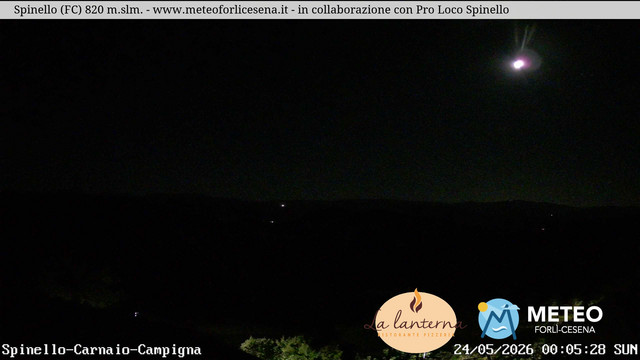 time-lapse frame, Spinello webcam