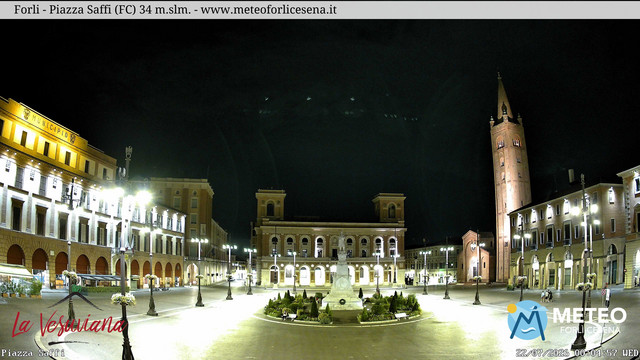 time-lapse frame, Forlì - Piazza Saffi webcam