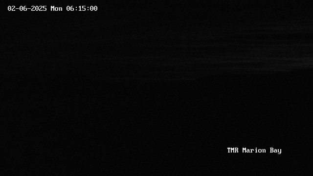 time-lapse frame, TMR - Marion Bay webcam