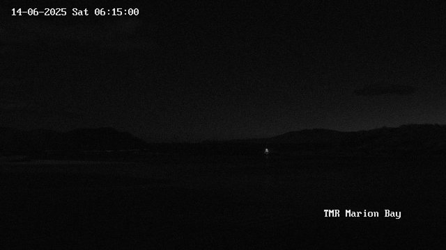 time-lapse frame, TMR - Marion Bay webcam