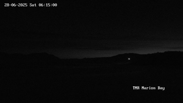time-lapse frame, TMR - Marion Bay webcam
