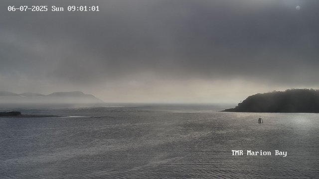time-lapse frame, TMR - Marion Bay webcam