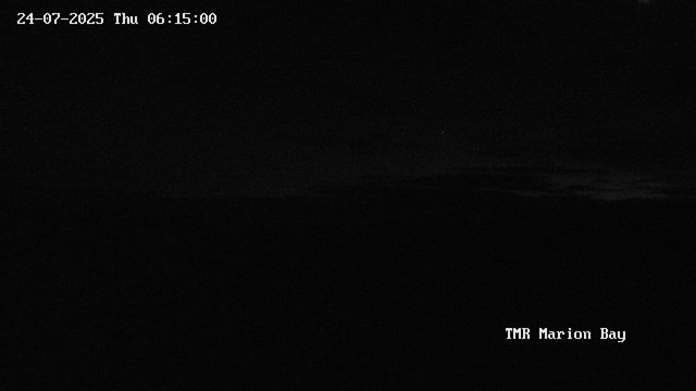 time-lapse frame, TMR - Marion Bay webcam