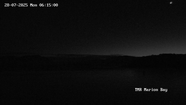 time-lapse frame, TMR - Marion Bay webcam