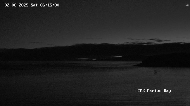 time-lapse frame, TMR - Marion Bay webcam