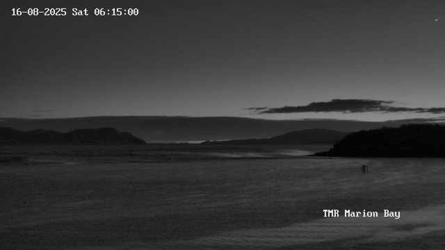 time-lapse frame, TMR - Marion Bay webcam