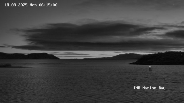 time-lapse frame, TMR - Marion Bay webcam