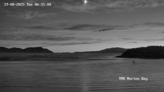 time-lapse frame, TMR - Marion Bay webcam