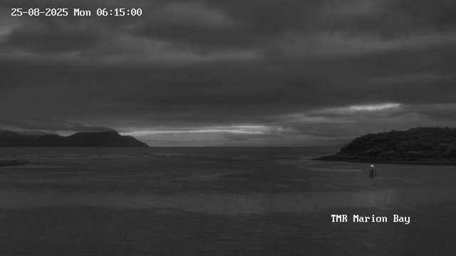 time-lapse frame, TMR - Marion Bay webcam