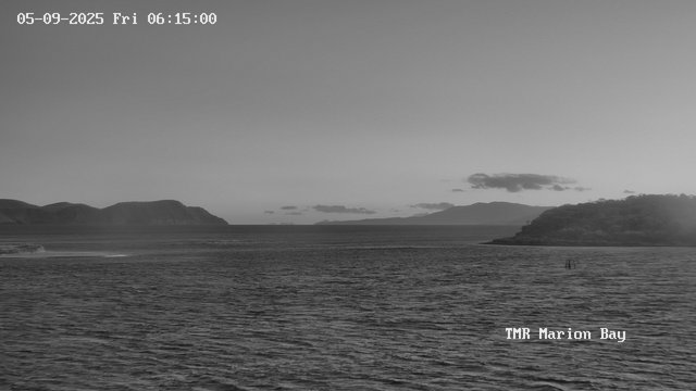time-lapse frame, TMR - Marion Bay webcam