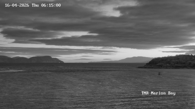time-lapse frame, TMR - Marion Bay webcam