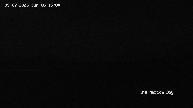 time-lapse frame, TMR - Marion Bay webcam