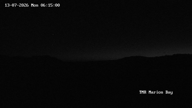 time-lapse frame, TMR - Marion Bay webcam