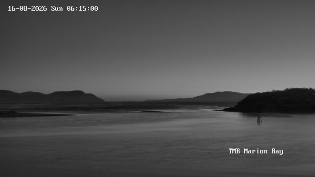 time-lapse frame, TMR - Marion Bay webcam
