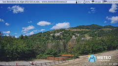 view from San Benedetto in Alpe on 2025-07-30