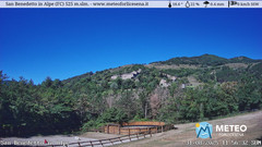 view from San Benedetto in Alpe on 2025-08-31