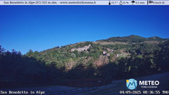 view from San Benedetto in Alpe on 2025-09-04