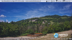 view from San Benedetto in Alpe on 2026-06-04