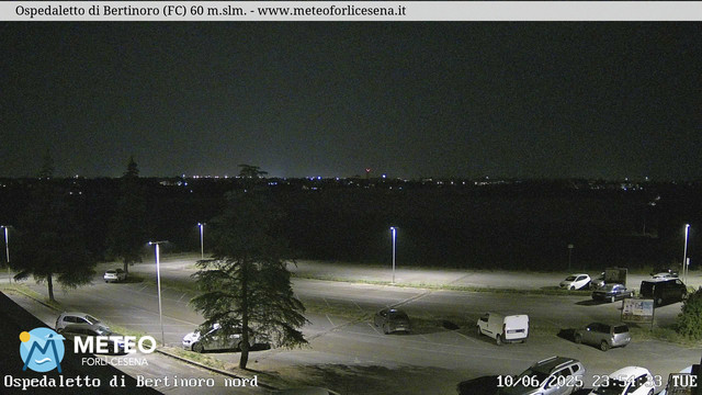 time-lapse frame, Ospedaletto di Bertinoro webcam