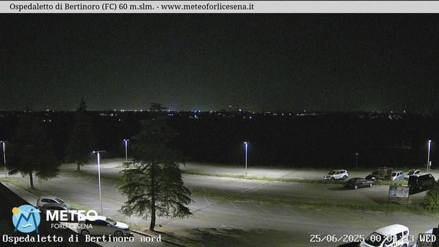 time-lapse frame, Ospedaletto di Bertinoro webcam