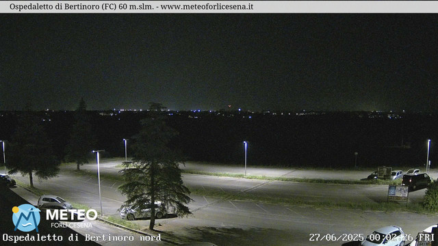 time-lapse frame, Ospedaletto di Bertinoro webcam